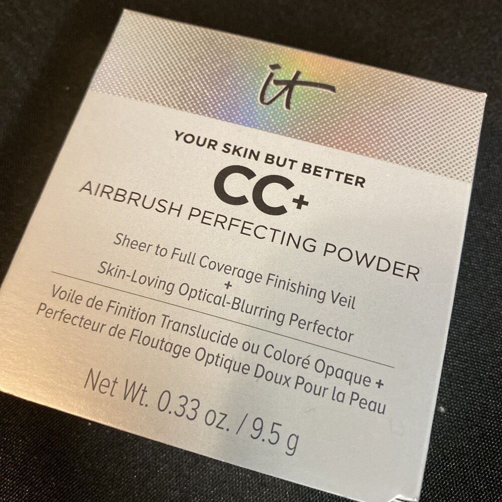 It Cosmetics Your Skin But Better CC+ Airbrush Perfecting Powder Deep